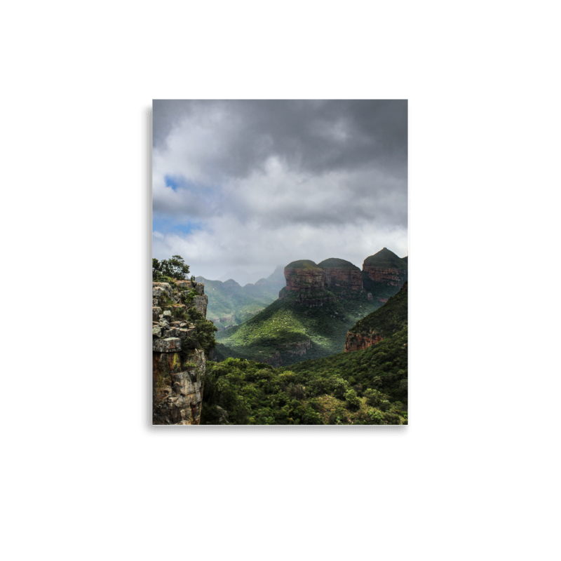 Beyond the Rondavels enhanced matte mini print preview